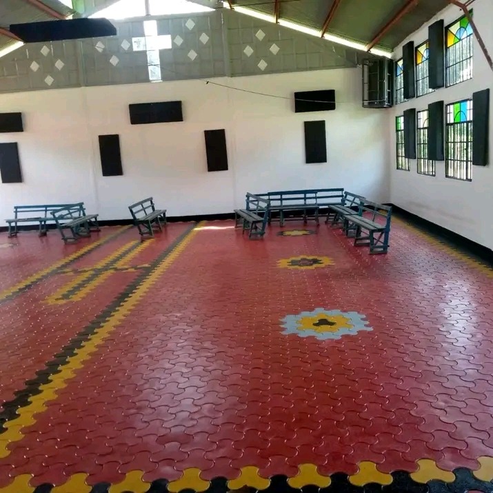 Paving Cabro blocks in Kenya